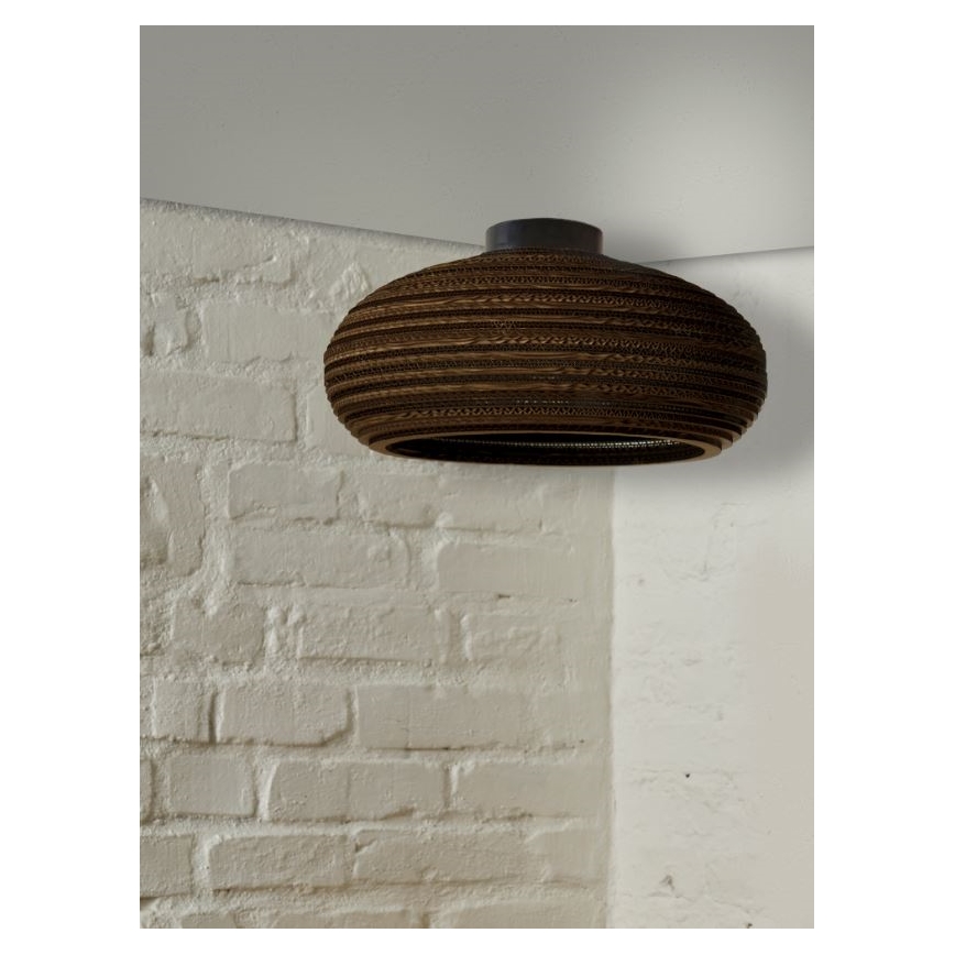 Ledvance - Lubinis šviestuvas DECOR CARDBOARD 1xE27/15W/230V diametras 40 cm