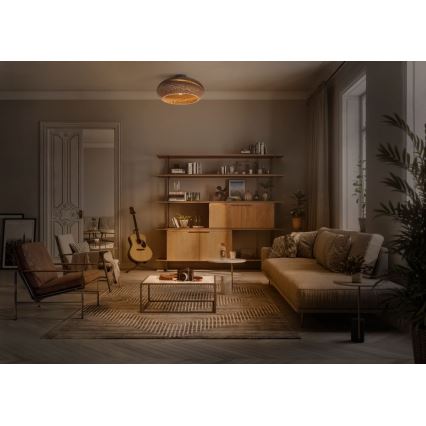 Ledvance - Lubinis šviestuvas DECOR CARDBOARD 1xE27/15W/230V diametras 40 cm