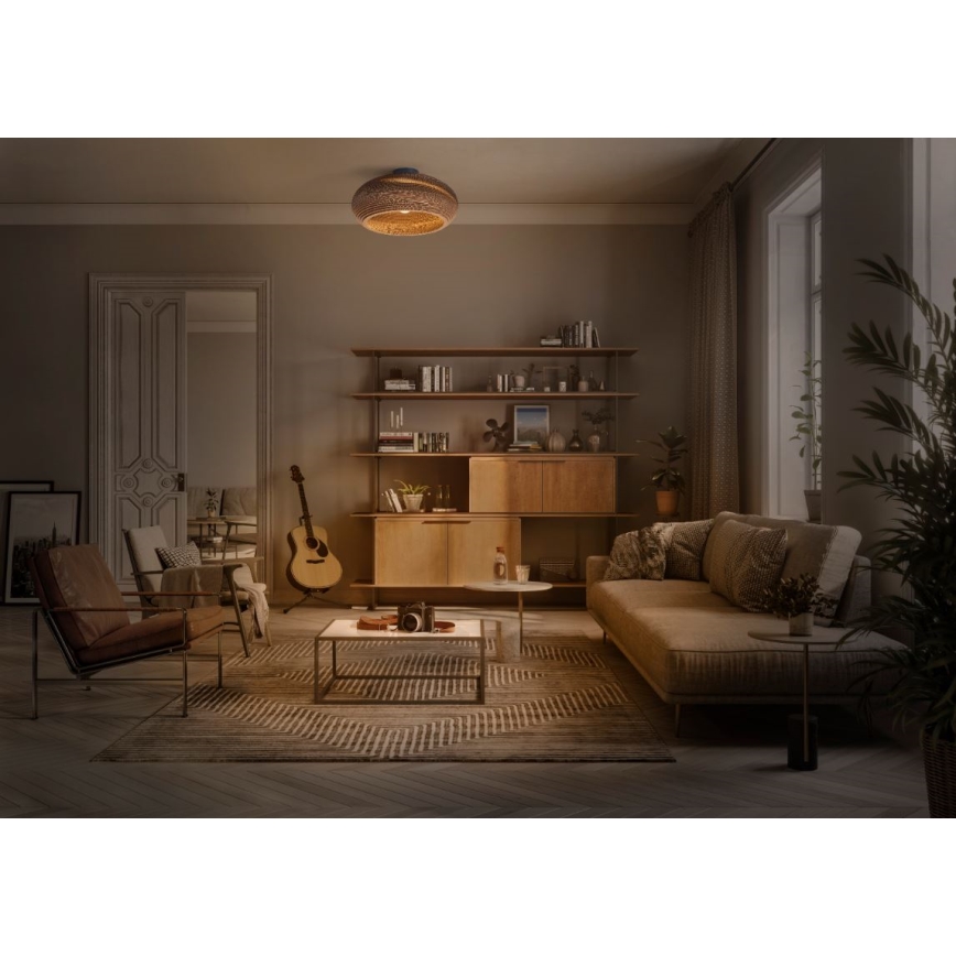Ledvance - Lubinis šviestuvas DECOR CARDBOARD 1xE27/15W/230V diametras 40 cm
