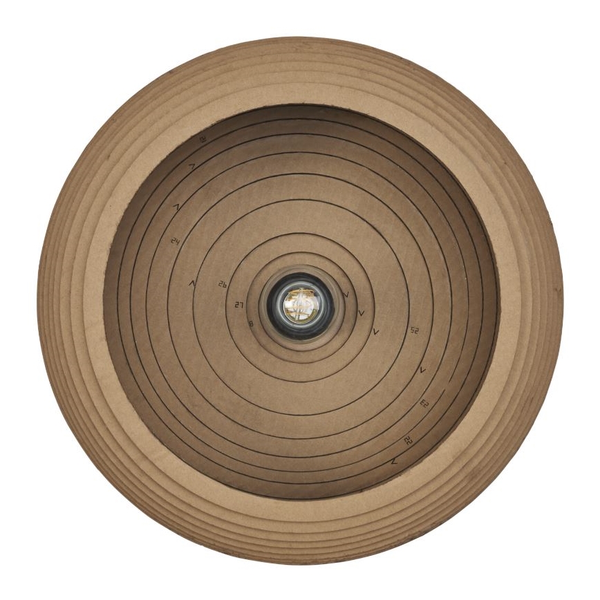 Ledvance - Lubinis šviestuvas DECOR CARDBOARD 1xE27/15W/230V diametras 40 cm