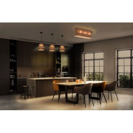 Ledvance - Lubinis šviestuvas DECOR CARDBOARD 3xE27/15W/230V