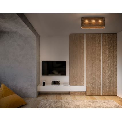 Ledvance - Lubinis šviestuvas DECOR CARDBOARD 3xE27/15W/230V