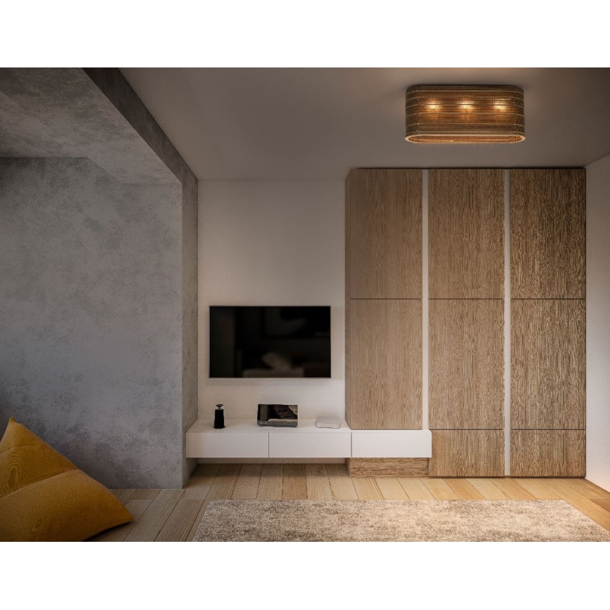 Ledvance - Lubinis šviestuvas DECOR CARDBOARD 3xE27/15W/230V