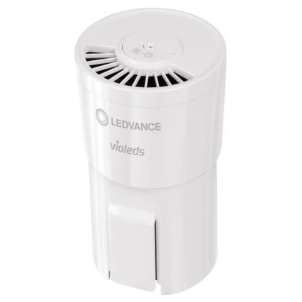 Ledvance - Nešiojamas oro valytuvas su HEPA filtru PURIFIER UVC/4,5W/5V USB