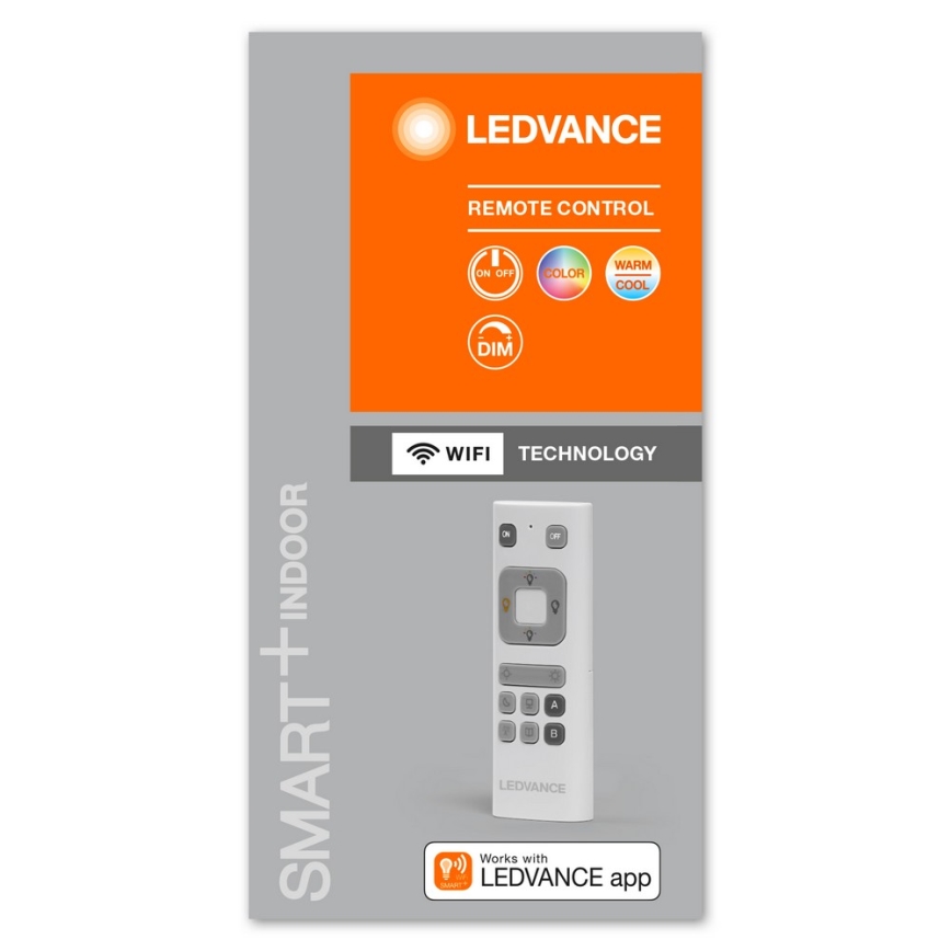 Ledvance - Nuotolinio valdymo pultas SMART+ 2xAAA Wi-Fi