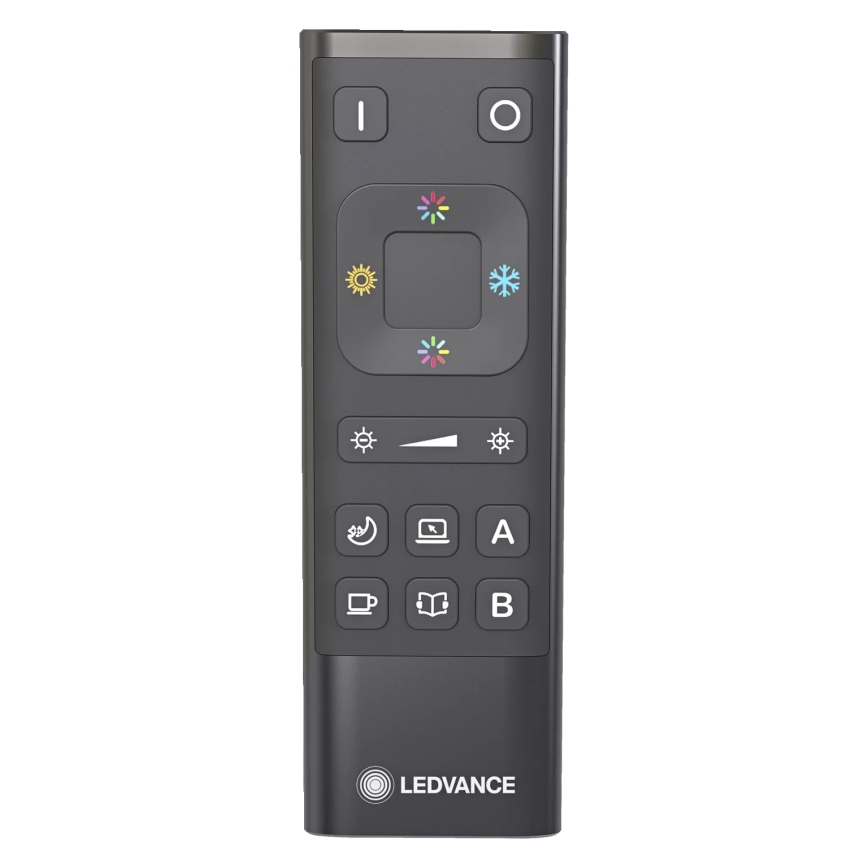 Ledvance - Nuotolinio valdymo pultas SMART+ Wi-Fi 6600 mAh juoda