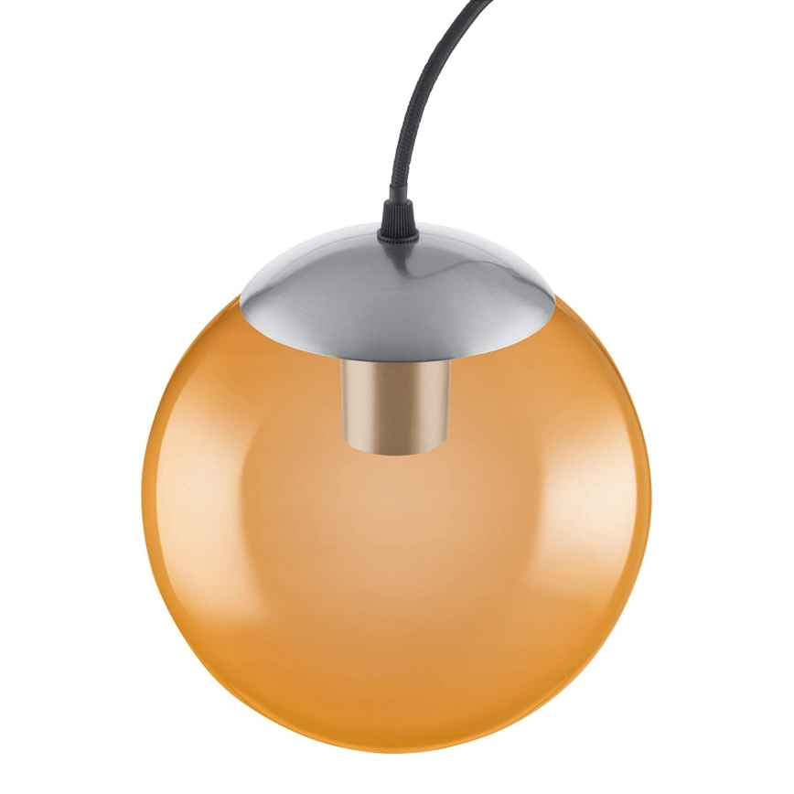 Ledvance - Pakabinamas sietynas BUBBLE 1xE27/40W/230V oranžinė d. 20 cm