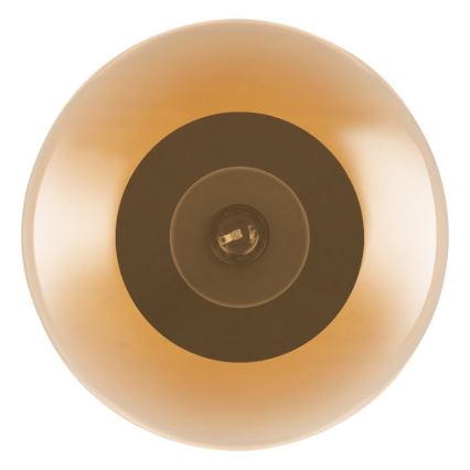 Ledvance - Pakabinamas sietynas BUBBLE 1xE27/40W/230V oranžinė d. 20 cm