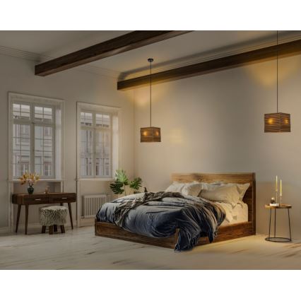 Ledvance - Pakabinamas sietynas DECOR CARDBOARD 1xE27/15W/230V 25x25 cm