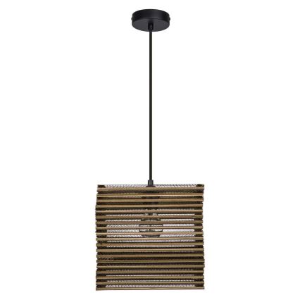 Ledvance - Pakabinamas sietynas DECOR CARDBOARD 1xE27/15W/230V 25x25 cm