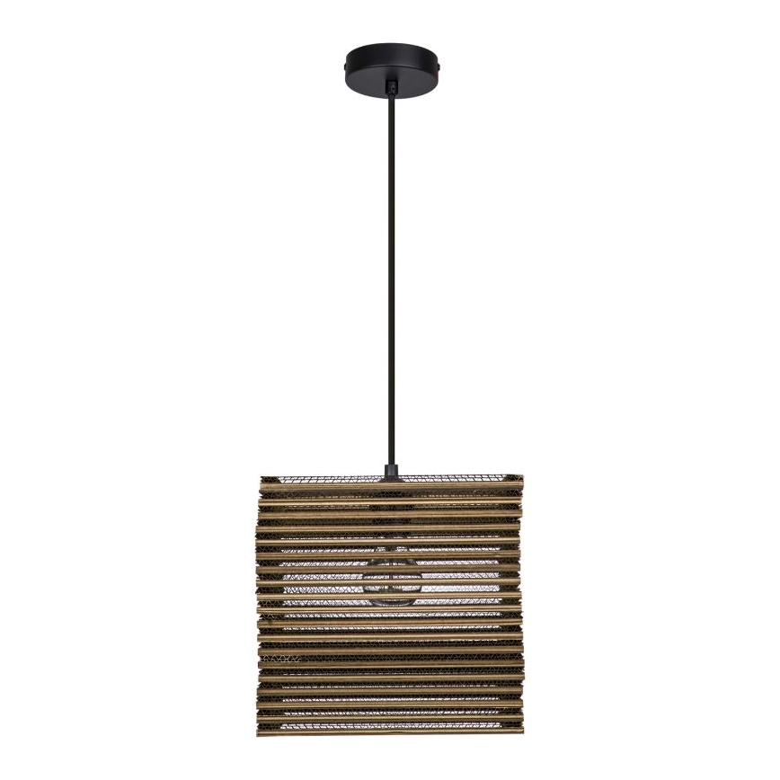 Ledvance - Pakabinamas sietynas DECOR CARDBOARD 1xE27/15W/230V 25x25 cm