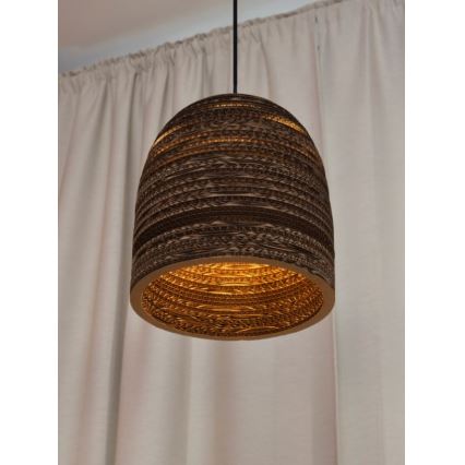 Ledvance - Pakabinamas sietynas DECOR CARDBOARD 1xE27/15W/230V diametras 25 cm