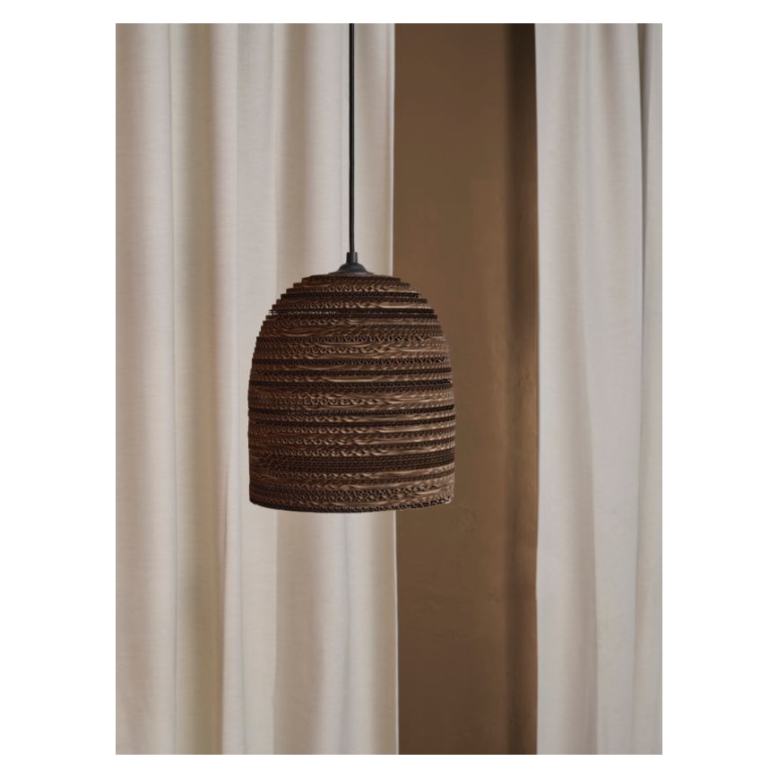 Ledvance - Pakabinamas sietynas DECOR CARDBOARD 1xE27/15W/230V diametras 25 cm