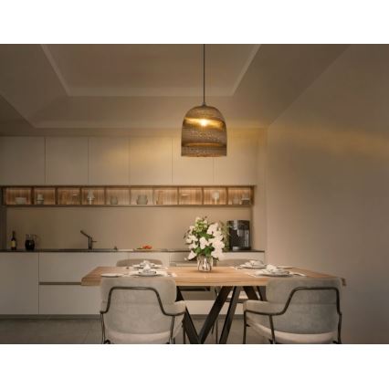 Ledvance - Pakabinamas sietynas DECOR CARDBOARD 1xE27/15W/230V diametras 25 cm