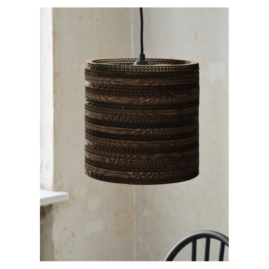Ledvance - Pakabinamas sietynas DECOR CARDBOARD 1xE27/15W/230V diametras 25 cm