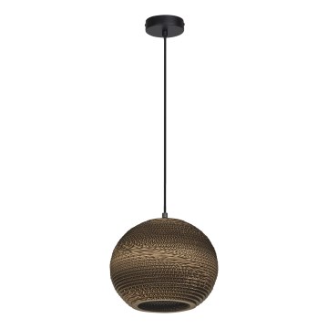 Ledvance - Pakabinamas sietynas DECOR CARDBOARD 1xE27/15W/230V diametras 26 cm