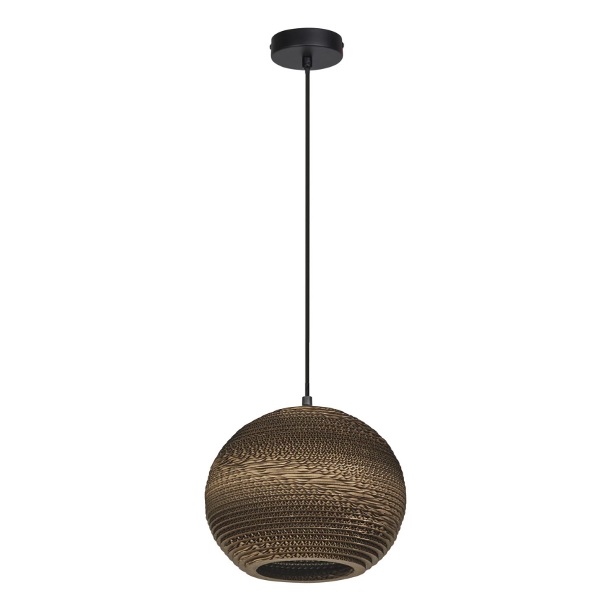 Ledvance - Pakabinamas sietynas DECOR CARDBOARD 1xE27/15W/230V diametras 26 cm