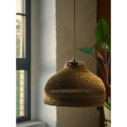 Ledvance - Pakabinamas sietynas DECOR CARDBOARD 1xE27/15W/230V diametras 36 cm