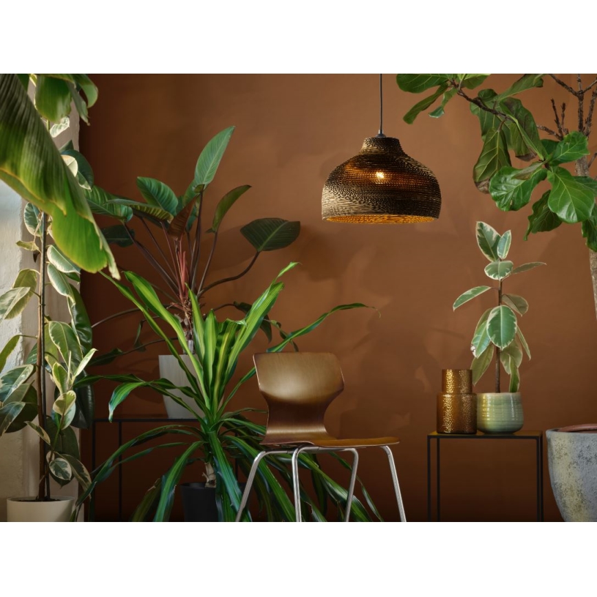 Ledvance - Pakabinamas sietynas DECOR CARDBOARD 1xE27/15W/230V diametras 36 cm