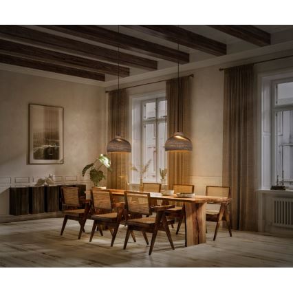 Ledvance - Pakabinamas sietynas DECOR CARDBOARD 1xE27/15W/230V diametras 36 cm