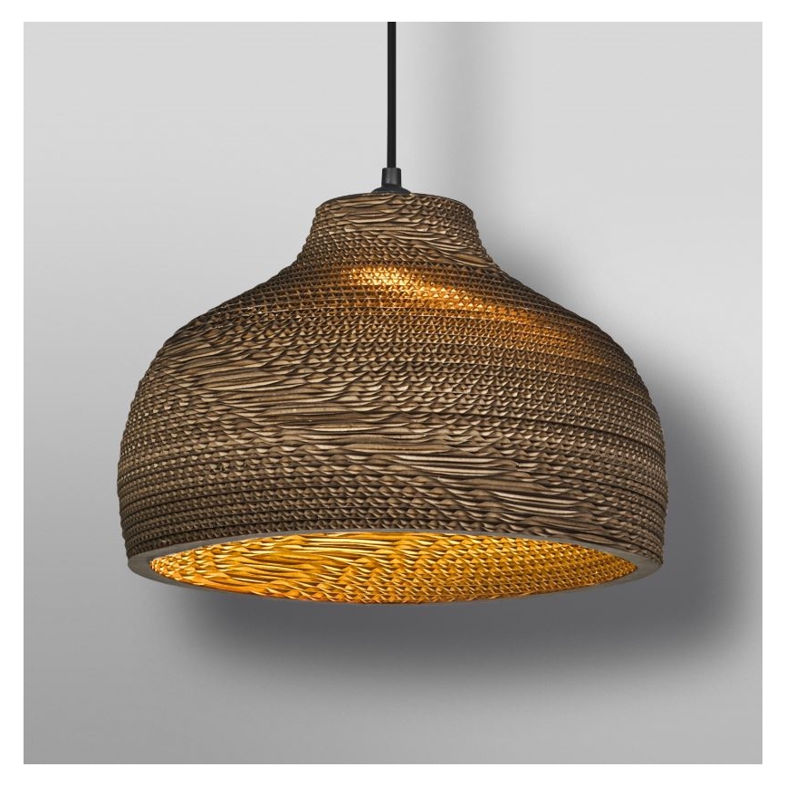 Ledvance - Pakabinamas sietynas DECOR CARDBOARD 1xE27/15W/230V diametras 36 cm
