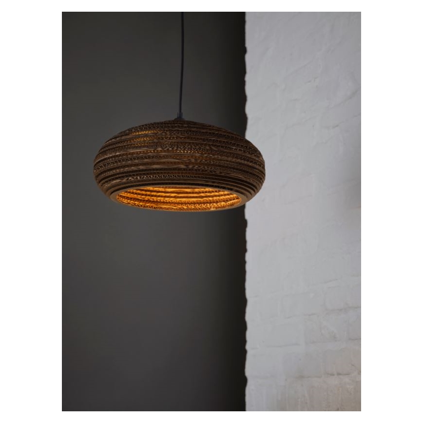 Ledvance - Pakabinamas sietynas DECOR CARDBOARD 1xE27/15W/230V diametras 40 cm