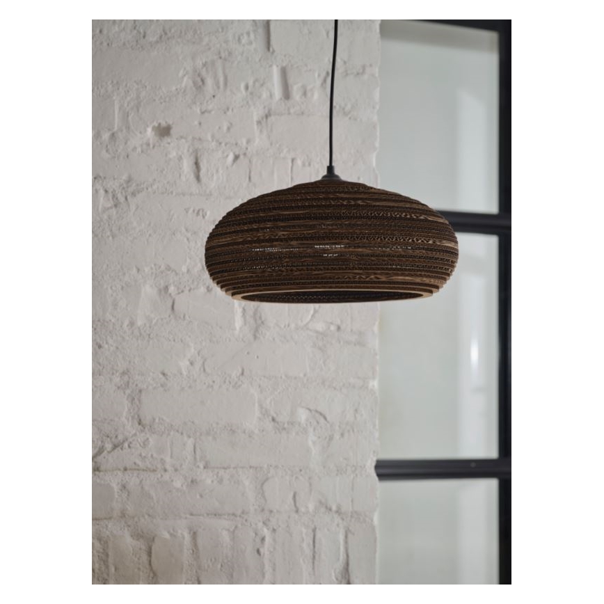 Ledvance - Pakabinamas sietynas DECOR CARDBOARD 1xE27/15W/230V diametras 40 cm
