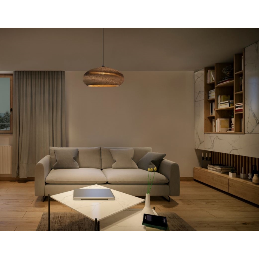 Ledvance - Pakabinamas sietynas DECOR CARDBOARD 1xE27/15W/230V diametras 40 cm