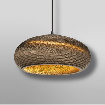 Ledvance - Pakabinamas sietynas DECOR CARDBOARD 1xE27/15W/230V diametras 40 cm