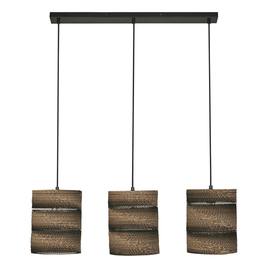 Ledvance - Pakabinamas sietynas DECOR CARDBOARD 3xE27/15W/230V