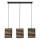 Ledvance - Pakabinamas sietynas DECOR CARDBOARD 3xE27/15W/230V