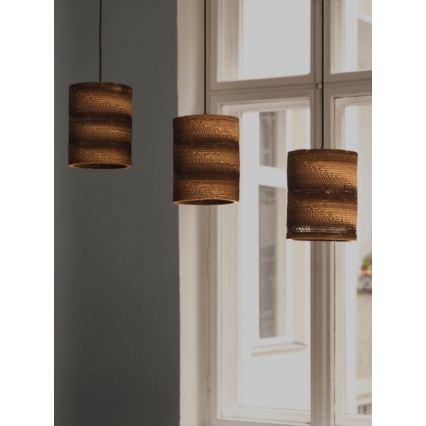 Ledvance - Pakabinamas sietynas DECOR CARDBOARD 3xE27/15W/230V