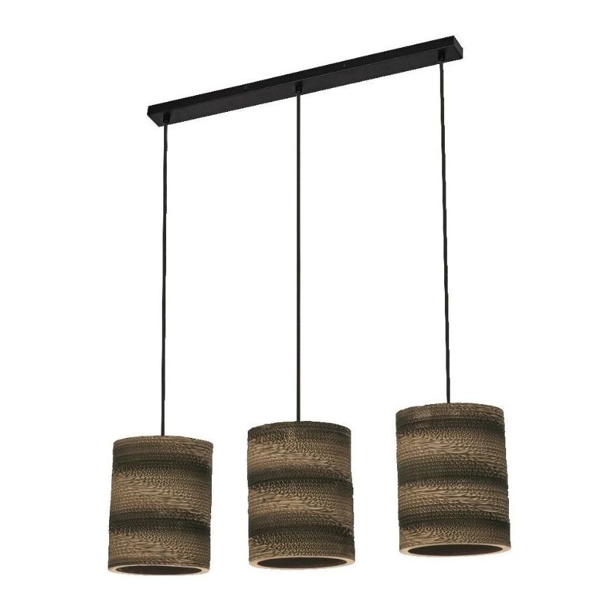 Ledvance - Pakabinamas sietynas DECOR CARDBOARD 3xE27/15W/230V