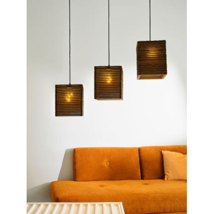 Ledvance - Pakabinamas sietynas DECOR CARDBOARD 3xE27/15W/230V