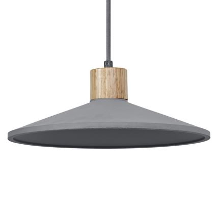 Ledvance - Pakabinamas sietynas DECOR CONCRETE 1xE27/15W/230V diametras 32 cm betonas pilka