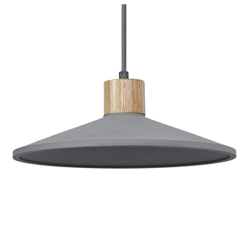 Ledvance - Pakabinamas sietynas DECOR CONCRETE 1xE27/15W/230V diametras 32 cm betonas pilka