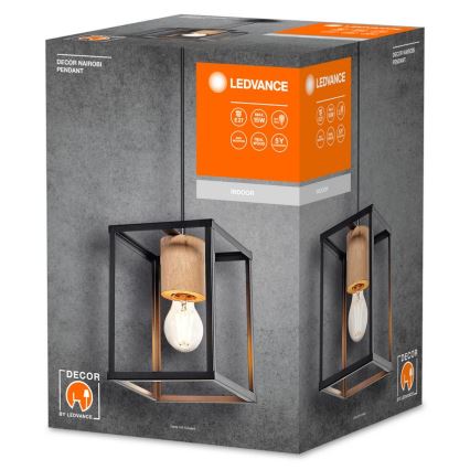 Ledvance - Pakabinamas sietynas DECOR NAIROBI 1xE27/15W/230V Kietmedis