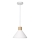 Ledvance - Pakabinamas sietynas DECOR PLASTER 1xE27/25W/230V diametras 22 cm gipsas balta