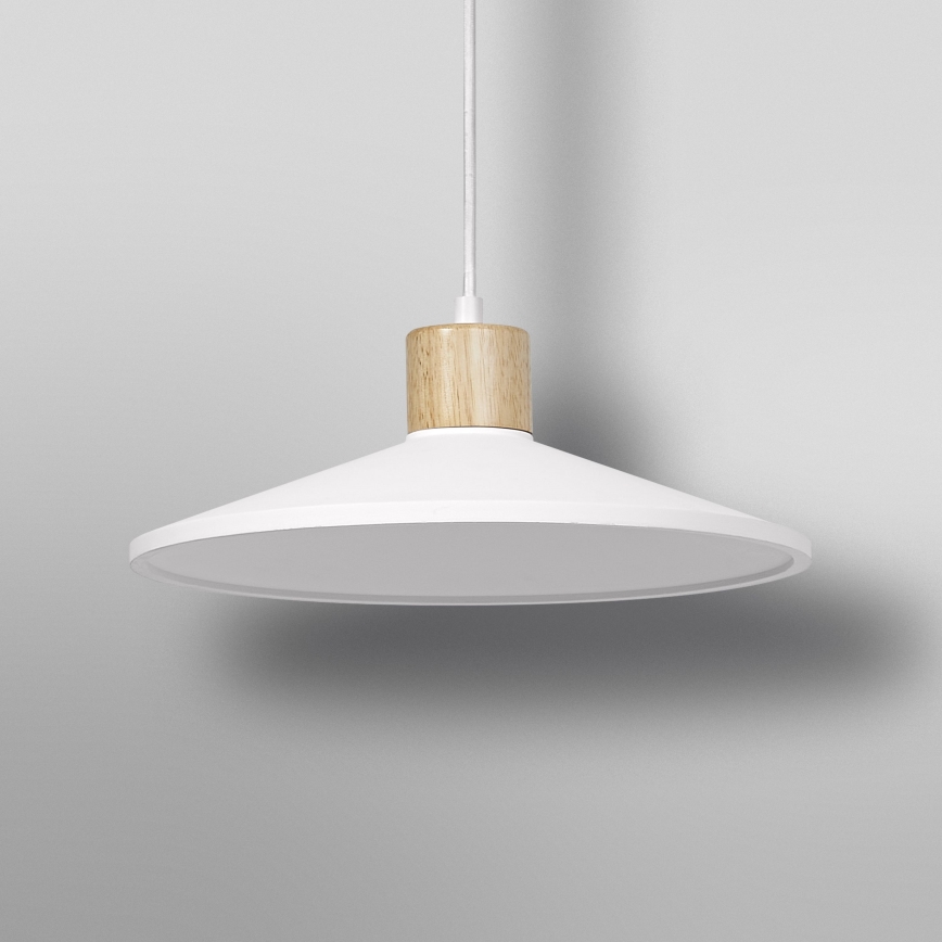 Ledvance - Pakabinamas sietynas DECOR PLASTER 1xE27/25W/230V diametras 32 cm gipsas balta