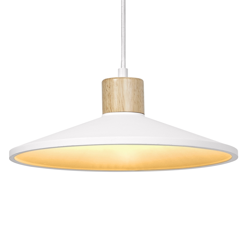 Ledvance - Pakabinamas sietynas DECOR PLASTER 1xE27/25W/230V diametras 32 cm gipsas balta