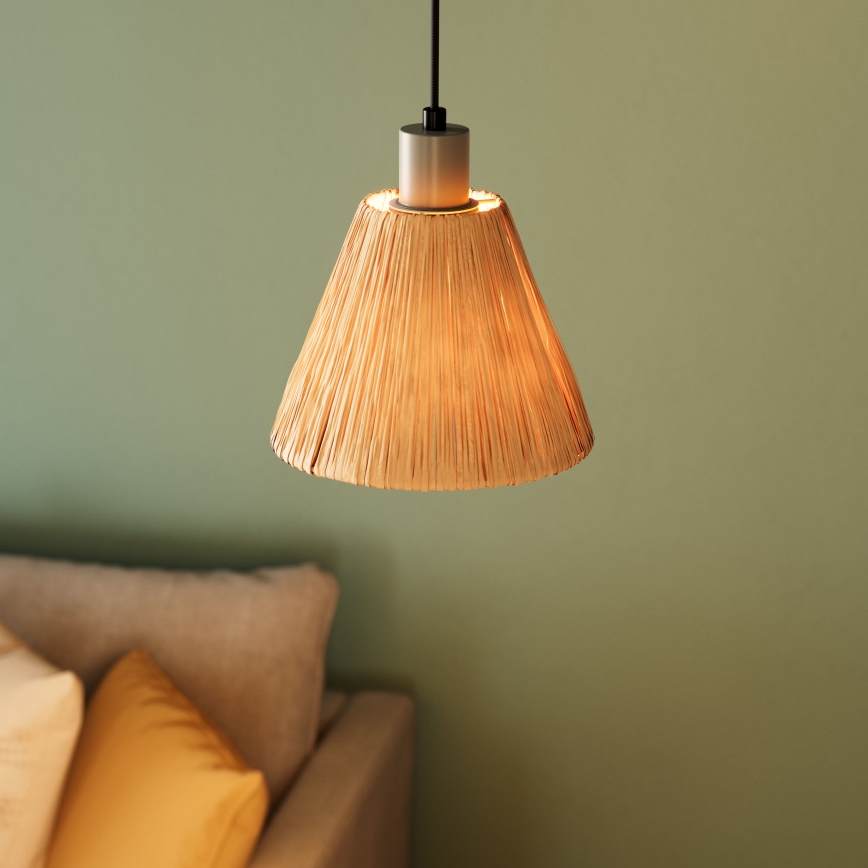 Ledvance - Pakabinamas sietynas DECOR RAFFIA 1xE27/15W/230V