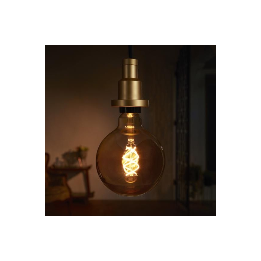 Ledvance - Pakabinamas sietynas PENDULUM 1xE27/60W/230V aukso spalvos