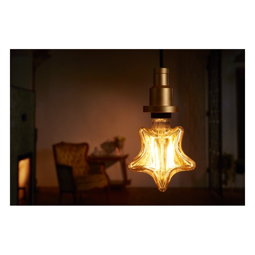Ledvance - Pakabinamas sietynas PENDULUM 1xE27/60W/230V aukso spalvos