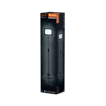 Ledvance - Pritemdomas LED prožektorius su laikikliu WORKLIGHT TRIPOD LED/20W/3,7V 1500 mAh IP54