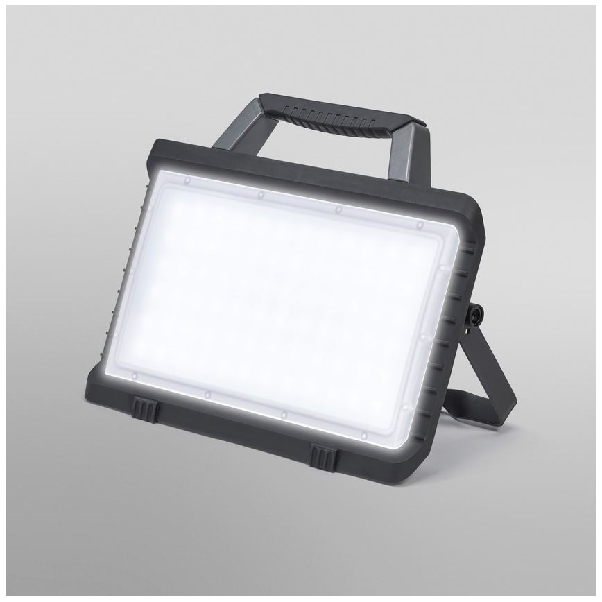 Ledvance - LED šviesos reguliavimas lauko rechargeable Prožektoriaus šviestuvas WORKLIGHT BATTERY LED/26W/5V IP54