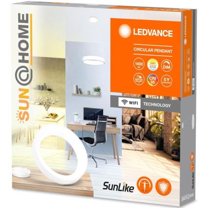 Ledvance - LED reguliuojamas pakabinamas šviestuvas ant laido SUN@HOME CIRCULAR LED/18,5W/230V Wi-Fi