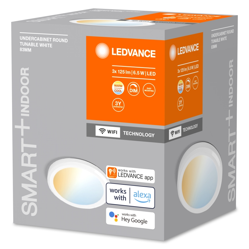 Ledvance - RINKINYS 3x LED Reguliuojamas šviestuvas po virtuvės spintele SMART+ LED/6,5W/230V Wi-Fi