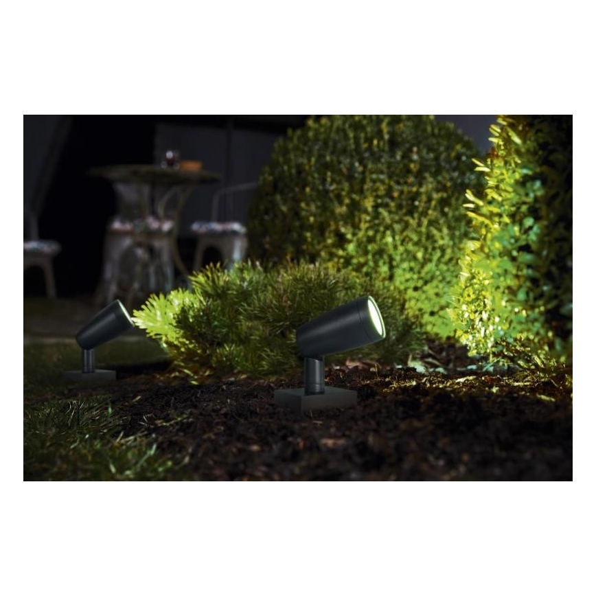 Ledvance - RINKINYS 3x LED RGB lauko lempa SMART + SPOT 3xLED/4.5W/230V IP65 Wi-Fi