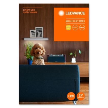 Ledvance - Shelf su LED apšvietimu LINEAR LED/6,5W/230V 40 cm IP44