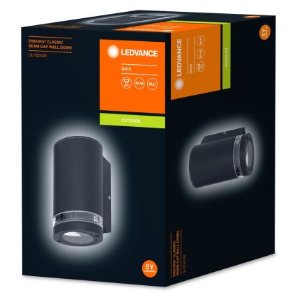 Ledvance - Sieninis lauko šviestuvas BEAM 1xGU10/35W/230V IP44